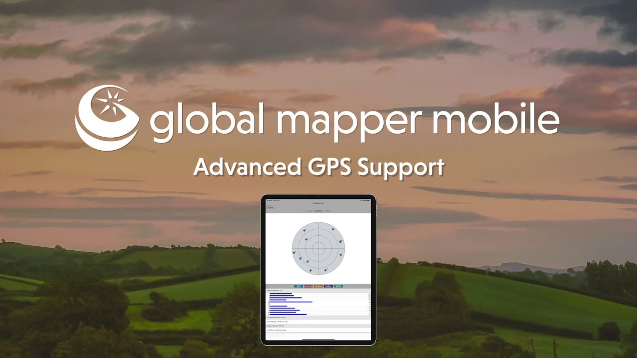 Global Mapper Mobile: New GNSS Device Support