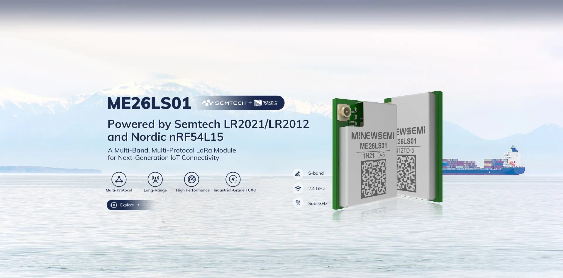 Multi-band LorRa Module